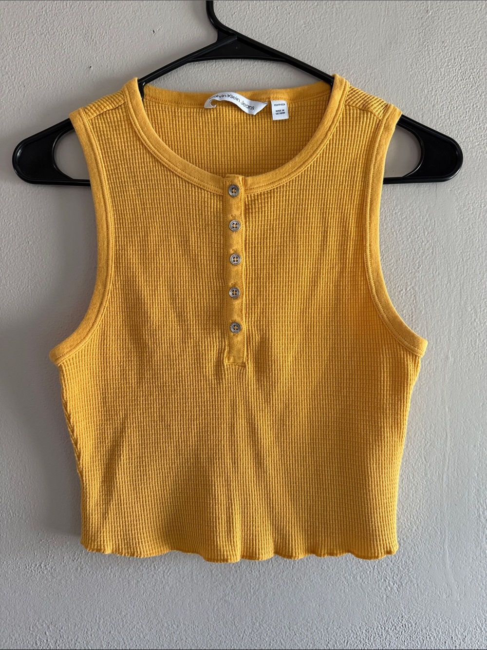 Calvin Klein Jeans Henley crop size xsmall